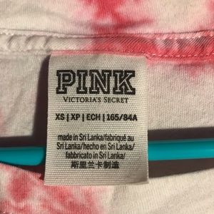 PINK Victoria's Secret Tops - Victoria’s Secret Pink tie die long sleeve PINK Victoria's Secret Tops - Victoria’s Secret Pink tie die long sleeve
